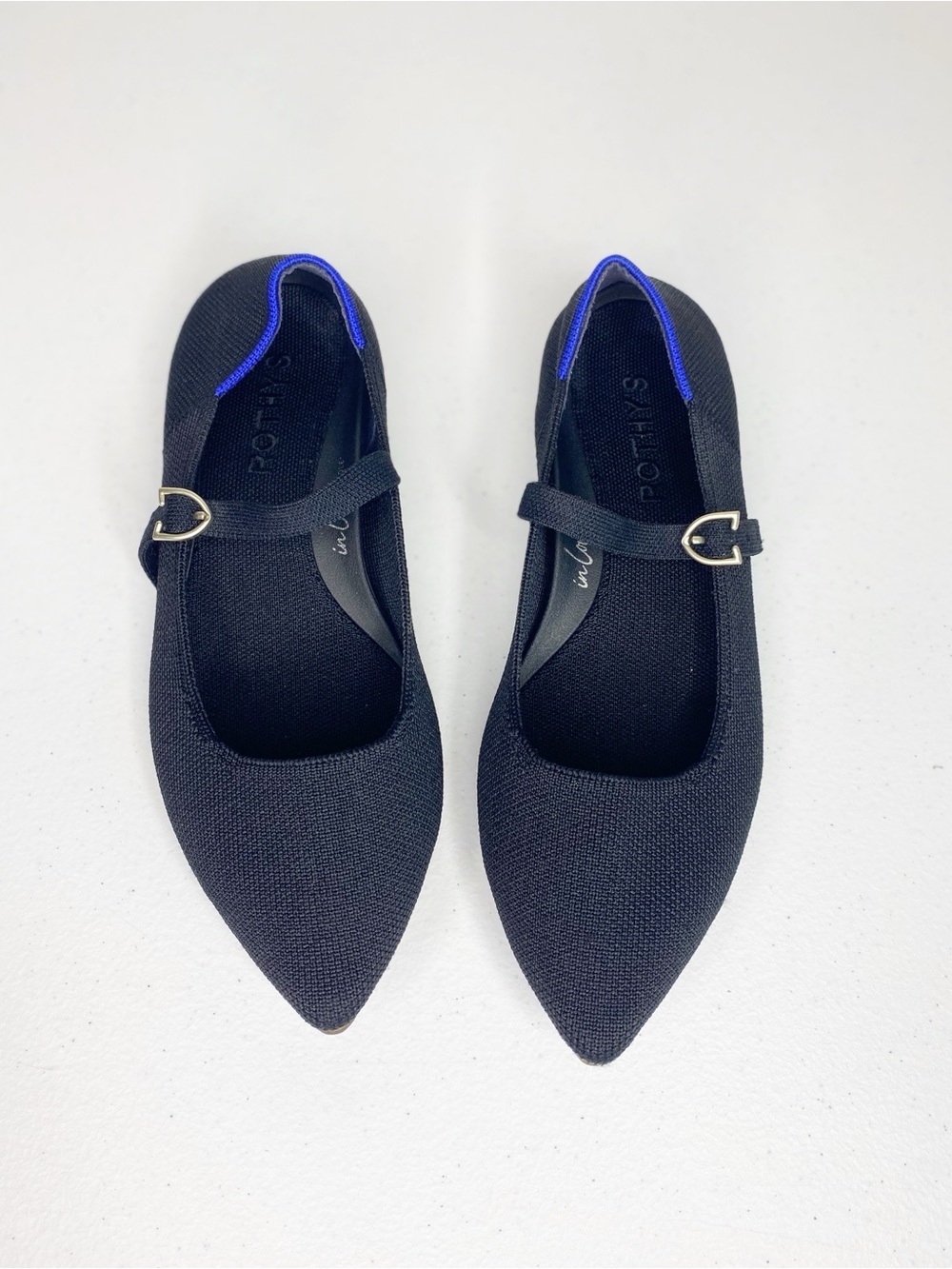 Rothy’s The Point Mary Jane ll Classic Black Size 6